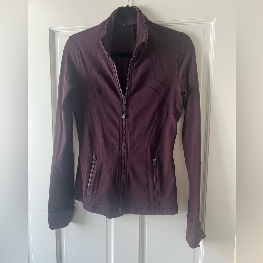 Lululemon Plum Define Jacket